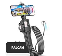 Ralcam Endoscope Camera with Light Camera - Inspection Camera 8.5 mm HD1080P Industrial Endoscope with 6 Adjustable LED Digital Endoscope 2 m Flexible Cable for Android and iOS Smartphone (2 m Cable)
