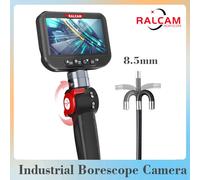 RALCAM H408B 2-Way 180° Articulating Borescope IP67 Endoscope Inspection Camera
