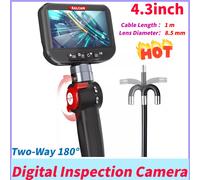 RALCAM H408B Industrial Endoscope Inspection Camera 4.3" IPS Borescope Camera