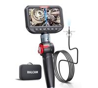 Ralcam Two-way Articulating Endoscope, 0.33'' Industrial Endoscopewith Light, 4.3'' HD Inspection Camera with Flexible Snake Camera ( -BD), 6.5mm, 3.3FT
