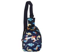 Ralcosuss Kids Cute Animal Dinosaur Unicorn Crossbody Chest Sling Bag Shoulder Bag for Girls Boys, Dark Blue Dinosaur, One Size