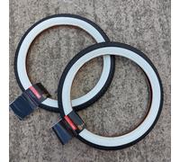 Raleigh 16x1.75 White Wall Tyres Pair 16 T1217