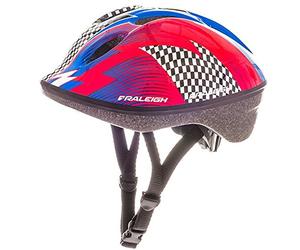 Raleigh - CSH1205 - Lil Terra Lightweight Adjustable Children's Cycling Helmet Size 48-54cm Racecar Pattern