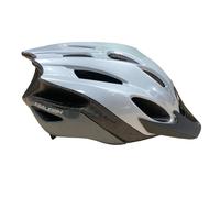 Raleigh Unisex Leisure Bike Helmet - Silver, 58-62cm