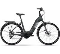 Raleigh Motus Low Step Green/White Electric Hybrid Bike - L Frame