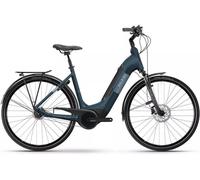 Raleigh Motus Low Tour Step Blue Electric Hybrid Bike - M Frame