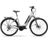Raleigh Motus Low Tour Step White/Coffee Electric Hybrid Bike - L Frame