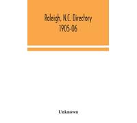 Raleigh, N.C. directory 1905-06