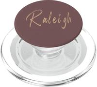 Raleigh North Carolina Vintage elegant design PopSockets PopGrip for MagSafe