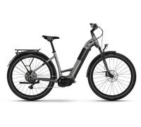 Raleigh Novus Electric Trekking Bike - Low Step - 2026 - Platinum Chrome Gloss S/38cm