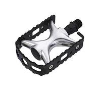 Raleigh - REA426 - Alloy Platform Bicycle Pedal with Steel Cage for Trekking and Leisure Cycling with 9/16 Inch Steel Axle in Black