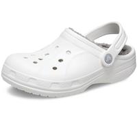 Crocs Ralen Lined Clog K, White/Light Grey, 8/9 UK Child