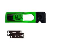 RALI 2-Pack 30mm Chrome Replacement Blades for G03 G30 B30 Pocket | 2 original double-cut reversible blades. Fits G03 G30 B30 Pocket. No sharpening.