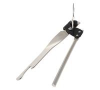 RALIYATX Bottle Opener, Stainless Steel for Butterfly Can Bottle Jar Tin Opener Manual Food Camping Trav - Silver