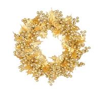 RALIYATX Hanging Garlands, Christmas Artificial Wreath Gold Powder Fruit Hanging - Gold