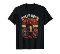 Rally Bear Found The Tribe Motorcycle Value Graphic T-Shirt