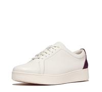 Fitflop Rally Crystal-Backtab Urban White/Mauve Wine Sneakers for Female - Size