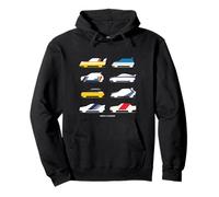 Rally Legends Group B classic rally car design Pullover Hoodie