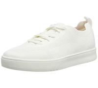Fitflop Men's Rally Sneaker Multi Knit, White, 9 UK
