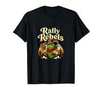 Rally Rebels Retro Pickleball Cowboy Pickle Graphic T-Shirt