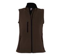 Rallye Soft Shell Bodywarmer Jacket SOL'S Chocolate XXL