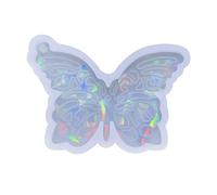 Ralondbey Epoxy Resin Mold Holographic Resin Mould Pendant Jewellery Molds Keychain Mold for DIY Crafts Silicone Moulds for Resin Casting