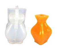 Ralondbey Epoxy Resin Mold Silicone Flowerpots Mold DIY Concrete Moulds Multi-Shapes Jar Mould Garden Desktop Decoration Small Silicone Vase Molds Silicone Moulds for Resin Casting