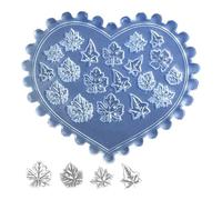 Ralondbey Epoxy Resin Mold Silicone Moulds for Resin Casting Creative Nail Art Silicone Mold for Easy Pattern and Designs Creation Soft Materials Fit Various Nail Shapes and Lengths