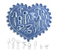 Ralondbey Epoxy Resin Mold Silicone Moulds for Resin Casting Creative Nail Art Silicone Mold for Easy Pattern and Designs Creation Soft Materials Fit Various Nail Shapes and Lengths