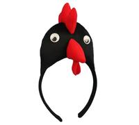 Ralondbey Headband Hairband Adorkable Chicken Hairband Cute Headband Funny Costume Rooster Headpiece Hair Accessories for Women and Girls
