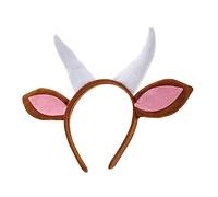 Ralondbey Headband Hairband Animal Lamb Ears Headband Cartoon Lamb Goat Cosplay Lovely Photo Prop Hair Accessories for Women and Girls