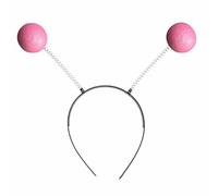 Ralondbey Headband Hairband Head Bopper Antenna Headpiece Glitter Headbands Adorkable Alien for Festival Hair Accessories for Women and Girls