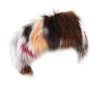 Ralondbey Headband Wide Headwear Artificial Fox Hair Headband Women Holiday Festival Clothing Accs