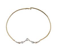 Ralondbey Ladies Crystal Party Glasses Chain Rhinestones Face Chain Party Jewelry Decoration for Women Girls