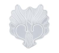 Ralondbey Silicone Moulds for Resin Casting Epoxy Resin Mold Elf Ear Clips Epoxy Resin Silicone Mold Fairy Wing No Piercing Earrings Ear Cuff Covers Crystal Resin Molds Jewelry Tool