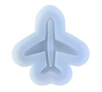 Ralondbey Silicone Moulds for Resin Casting Epoxy Resin Mold Geometry Little Airplanes Ornament Silicone Epoxy Resin Mold DIY Keychain Pendant Jewelry for Bag Decorations Craft