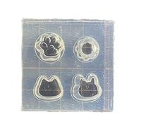 Ralondbey Silicone Moulds for Resin Casting Epoxy Resin Mold Mini Cakes and Desserts Making Mold Adorable Cat Rabbit Octopus Cat Claw Silicone Mold for DIY Enthusiasts and Lovers