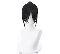 Ralph Breaks the Internet Cosplay Wig Vanellope von Schweetz Black Wig Halloween Cosplay Prop + Wig Cap