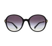 Ralph By Ralph Lauren Round Shiny Black Grey Gradient Ra5297U Black