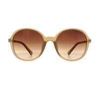 Ralph By Ralph Lauren Round Shiny Milky Light Brown Brown Gradient Ra5297U Brown One Size