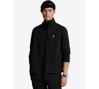 Ralph Lauren 30/1 Double Knt Vest Pure Black - S