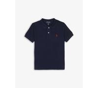 Ralph Lauren Boys French Navy Kids Logo-embroidered Cotton Polo Shirt 2-14 Years S