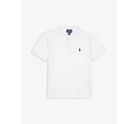 Ralph Lauren Boys White Kids Logo-embroidered Cotton Polo Shirt 2-14 Years S