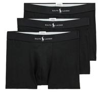 Ralph Lauren Classic Cotton-Blend Trunk 3-Pack - Black