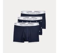 Ralph Lauren Classic Stretch-Cotton Trunk 3-Pack - Navy/Navy Aopp/Navy