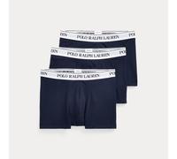 Ralph Lauren Classic Stretch-Cotton Trunk 3-Pack - Navy / White / Navy AOPP