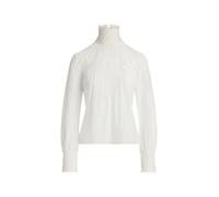 Ralph Lauren Collection lace-embellished pleated blouse - White 8