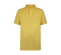 Ralph Lauren Cotton Polo Shirt Yellow Mens Short Sleeve Top