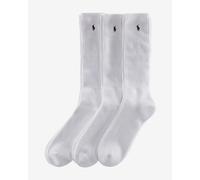 Ralph Lauren Crew Socks (3 pairs) White
