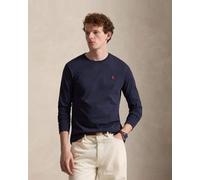 Custom Slim Fit T-Shirt, male, Polo Ralph Lauren, Long Sleeve T-Shirts, Blue, XL, Tops XL